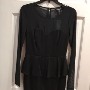 Bebe black dress
